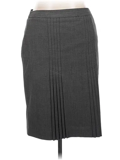 Pre-owned Worthington Formal Skirt In Gray