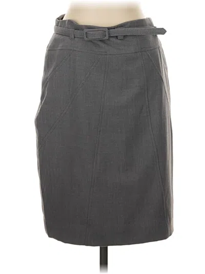 Pre-owned Worthington Formal Skirt In Gray