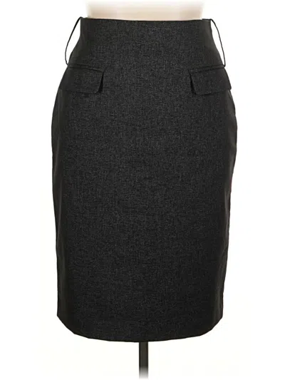 Pre-owned Worthington Formal Skirt In Gray
