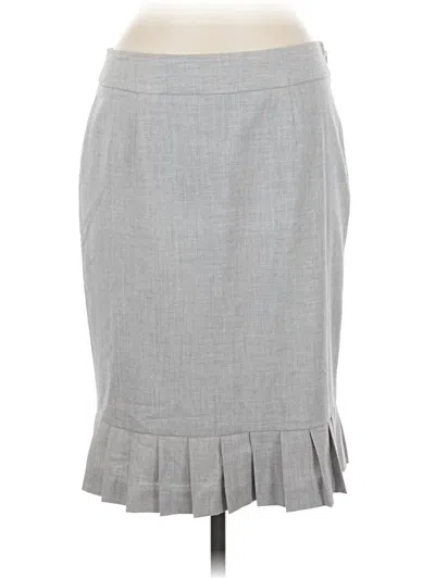 Pre-owned Worthington Formal Skirt In Gray