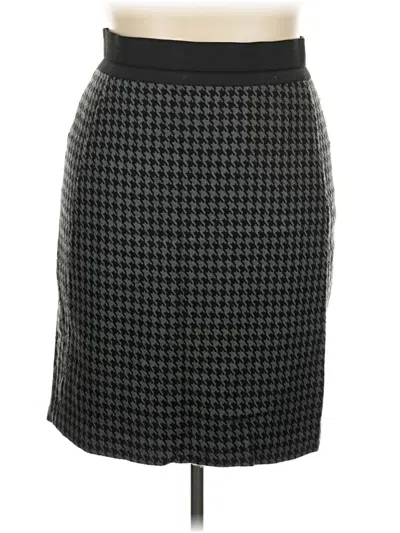 Pre-owned Worthington Formal Skirt In Gray