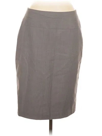 Pre-owned Worthington Formal Skirt In Gray