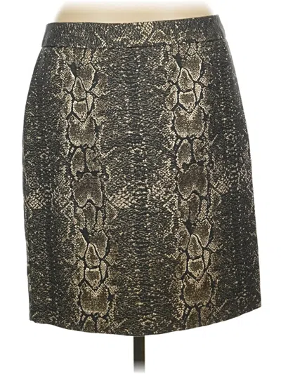 Pre-owned Worthington Formal Skirt In Gray