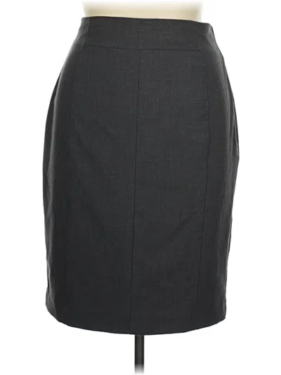 Pre-owned Worthington Formal Skirt In Gray