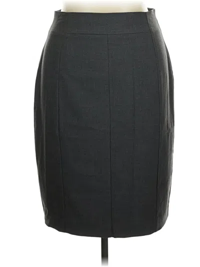 Pre-owned Worthington Formal Skirt In Gray