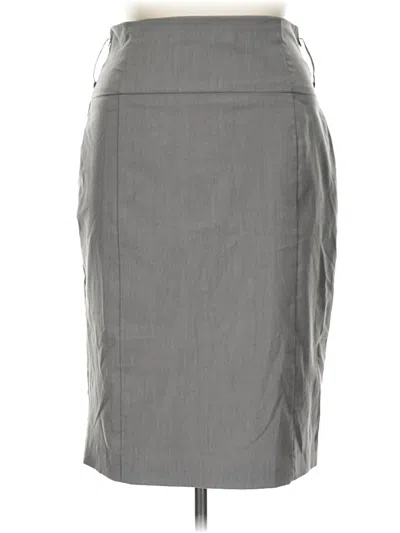 Pre-owned Worthington Formal Skirt In Gray