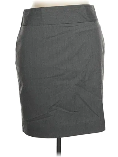 Pre-owned Worthington Formal Skirt In Gray