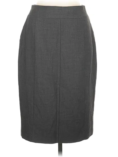 Pre-owned Worthington Formal Skirt In Gray