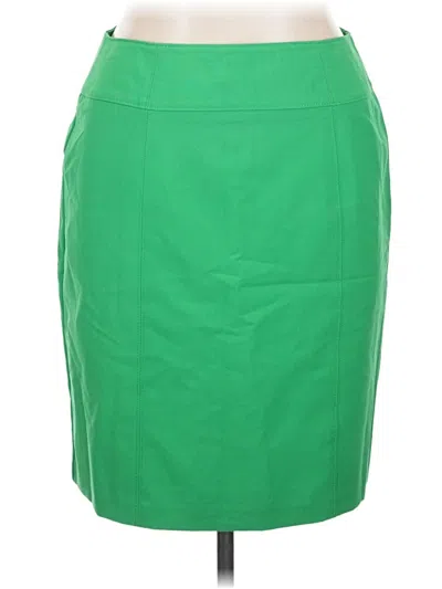 Pre-owned Worthington Formal Skirt In Green