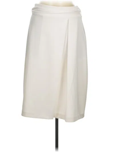 Pre-owned Worthington Formal Skirt In Ivory