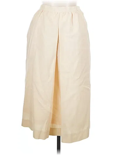 Pre-owned Worthington Formal Skirt In Ivory