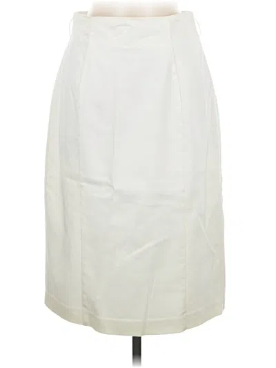 Pre-owned Worthington Formal Skirt In Ivory