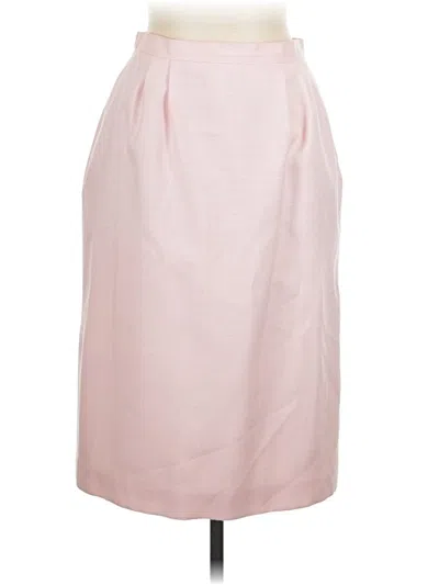 Pre-owned Worthington Formal Skirt In Pink