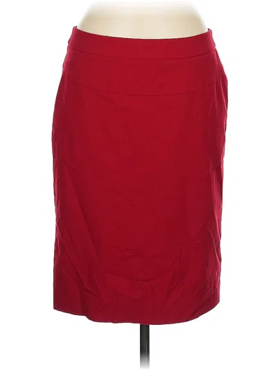 Pre-owned Worthington Formal Skirt In Red