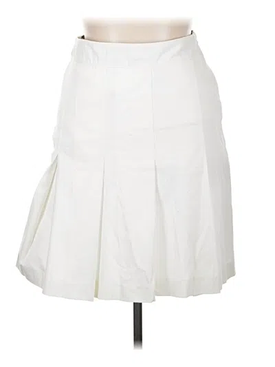 Pre-owned Worthington Formal Skirt In White