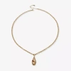 Worthington Gold Tone Womens 34 Inch Pendant Necklace In Gold
