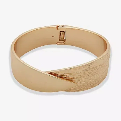 Worthington Gold Tone Womens Bangle Bracelet