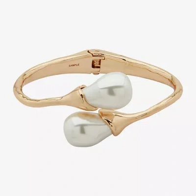 Worthington Gold Tone Womens Cuff Bracelet