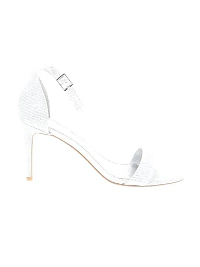 Pre-owned Worthington Heels In Silver