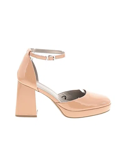 Pre-owned Worthington Heels In Tan