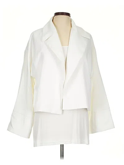 Pre-owned Worthington Jacket In Ivory