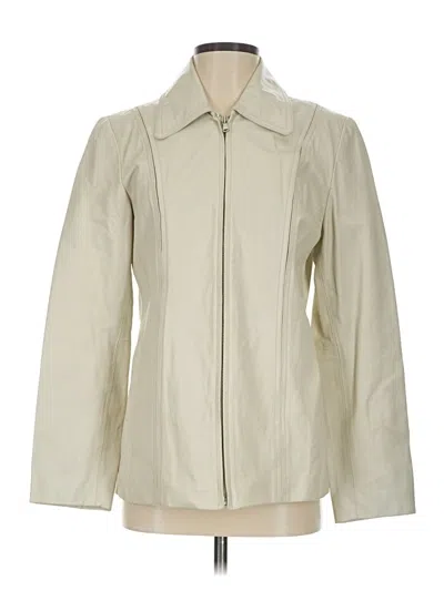 Pre-owned Worthington Jacket In Ivory