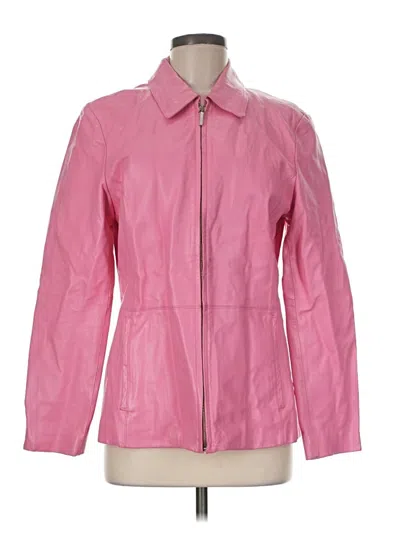 Pre-owned Worthington Jacket In Pink