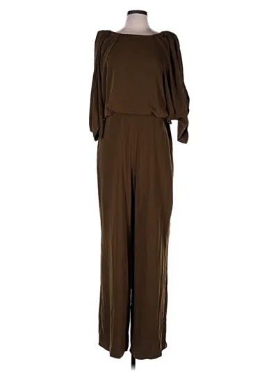 Pre-owned Worthington Jumpsuit In Brown