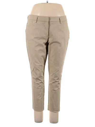 Pre-owned Worthington Khaki Pant In Brown