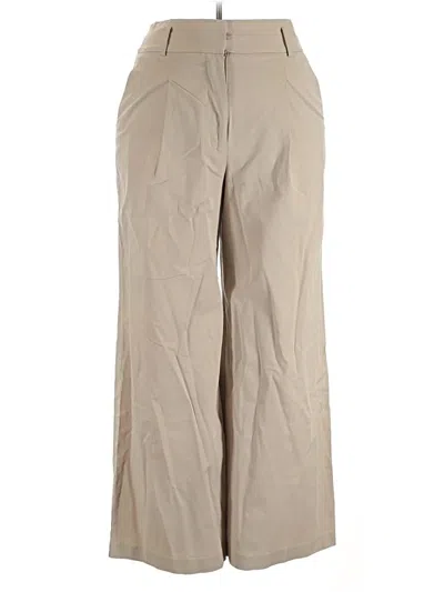 Pre-owned Worthington Khaki Pant In Brown