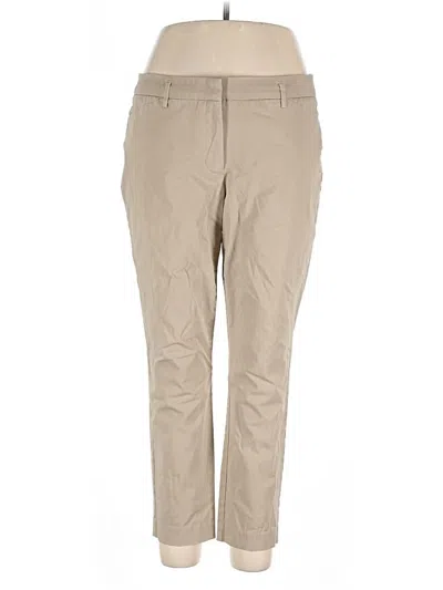 Pre-owned Worthington Khaki Pant In Brown