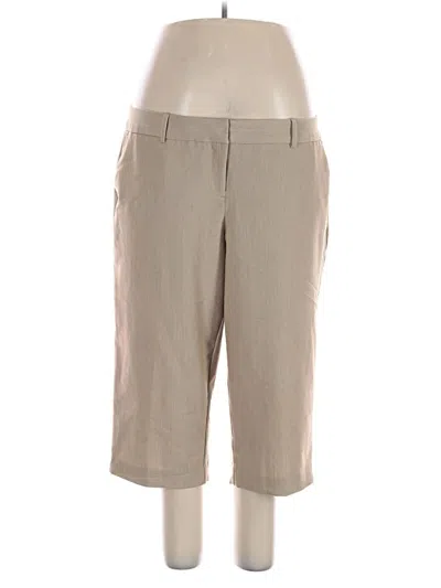 Pre-owned Worthington Khaki Pant In Tan