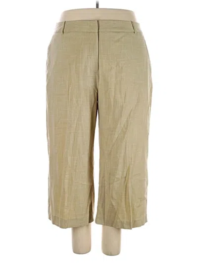 Pre-owned Worthington Khaki Pant In Tan