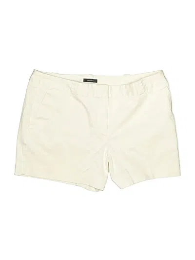 Pre-owned Worthington Khaki Shorts In Ivory