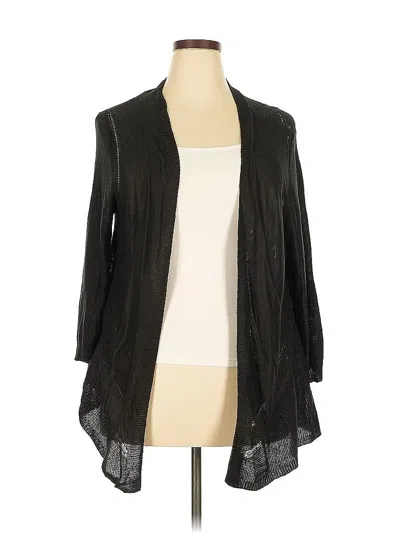 Pre-owned Worthington Kimono In Black