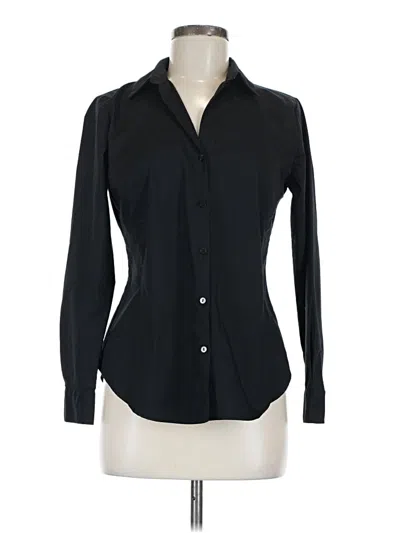 Pre-owned Worthington Long Sleeve Blouse In Black