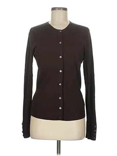 Pre-owned Worthington Long Sleeve Blouse In Brown