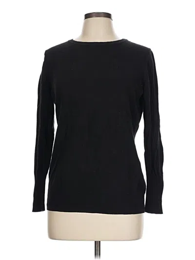 Pre-owned Worthington Long Sleeve T-shirt In Black