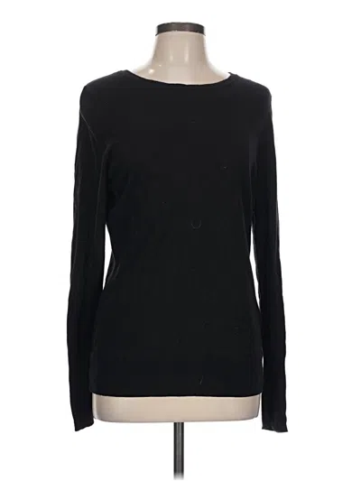 Pre-owned Worthington Long Sleeve T-shirt In Black