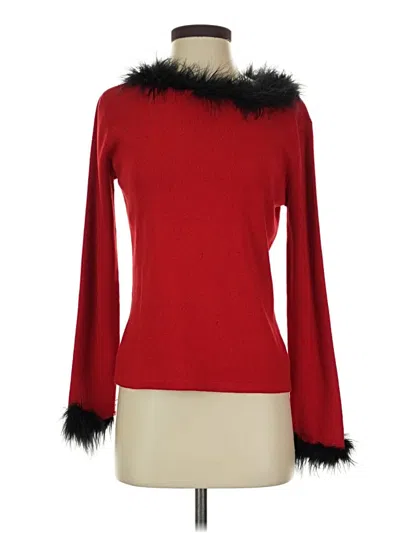 Pre-owned Worthington Long Sleeve Turtleneck In Red