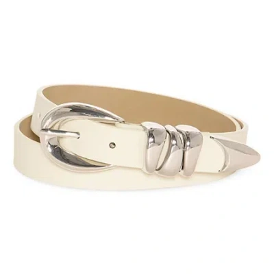 Worthington Oval Geo Tri Keeper Womens Belt In Brown