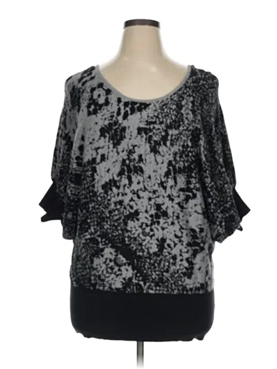 Worthington Pullover Sweater In Black