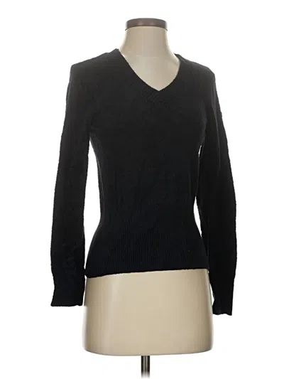 Pre-owned Worthington Pullover Sweater In Black