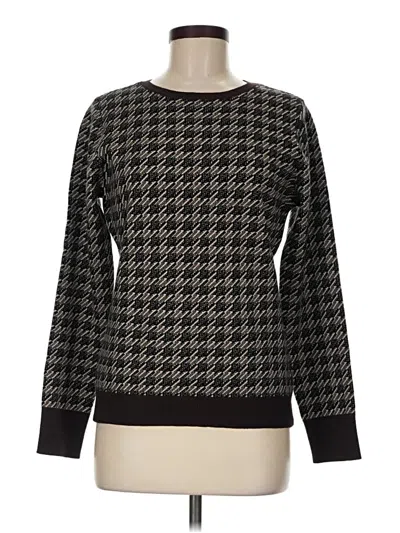 Pre-owned Worthington Pullover Sweater In Black