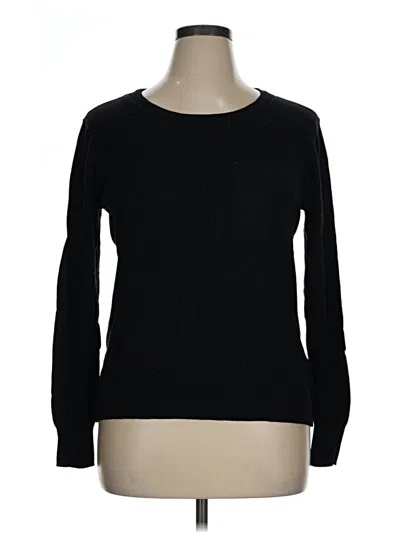Pre-owned Worthington Pullover Sweater In Black