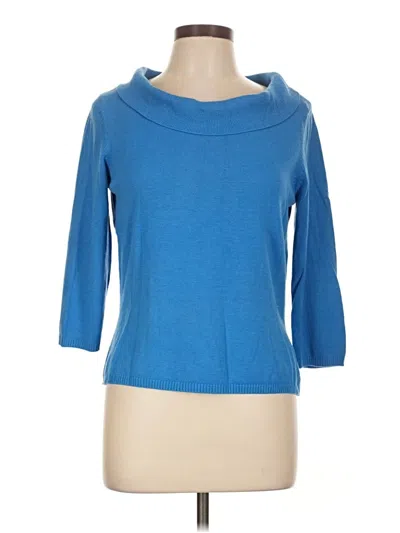 Pre-owned Worthington Pullover Sweater In Blue