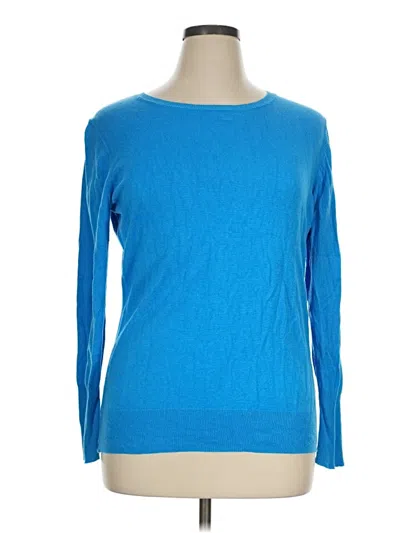 Pre-owned Worthington Pullover Sweater In Blue