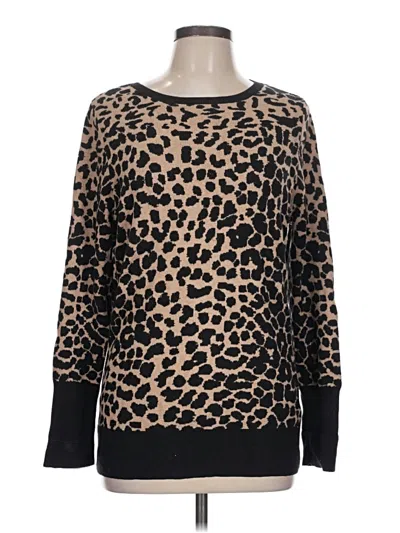 Pre-owned Worthington Pullover Sweater In Brown