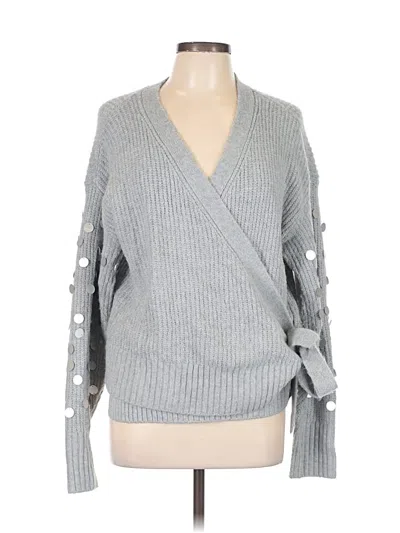 Pre-owned Worthington Pullover Sweater In Gray