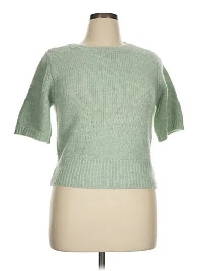 Pre-owned Worthington Pullover Sweater In Green